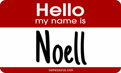 Hello my name is Noell png download
