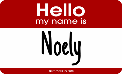 Hello my name is Noely png download