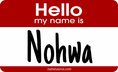 Hello my name is Nohwa png download