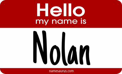 Hello my name is Nolan png download
