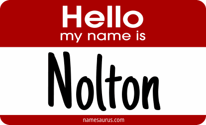 Hello my name is Nolton png download