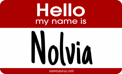 Hello my name is Nolvia png download
