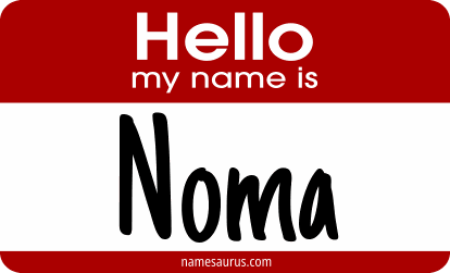 Hello my name is Noma png download