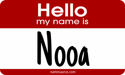 Hello my name is Nooa png download
