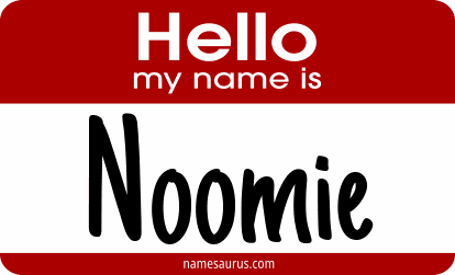 Hello my name is Noomie png download