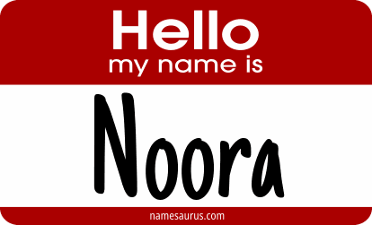 Hello my name is Noora png download