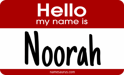Hello my name is Noorah png download