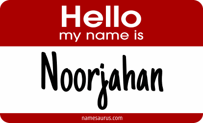 Hello my name is Noorjahan png download