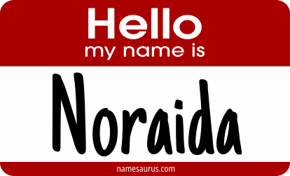 Hello my name is Noraida png download