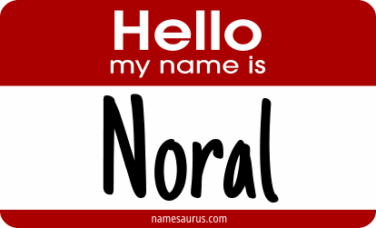 Hello my name is Noral png download
