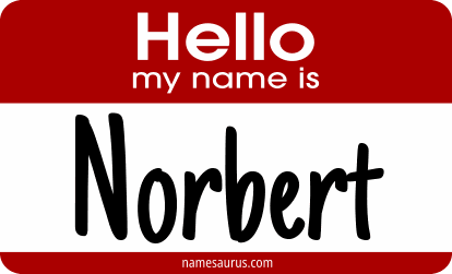 Hello my name is Norbert png download