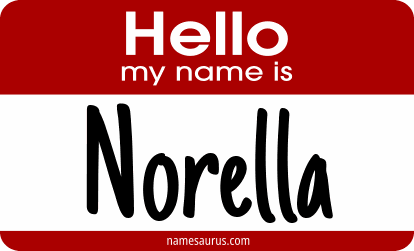 Hello my name is Norella png download