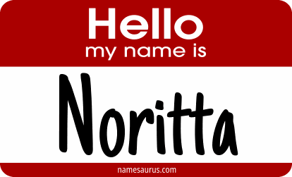Hello my name is Noritta png download