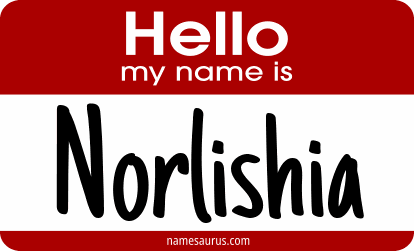 Hello my name is Norlishia png download