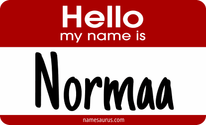 Hello my name is Normaa png download