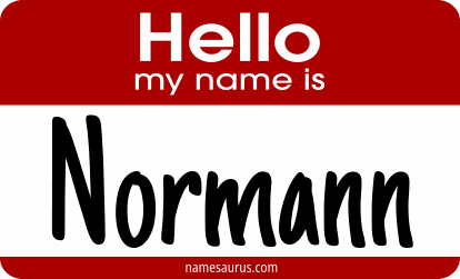 Hello my name is Normann png download