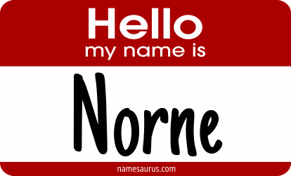 Hello my name is Norne png download