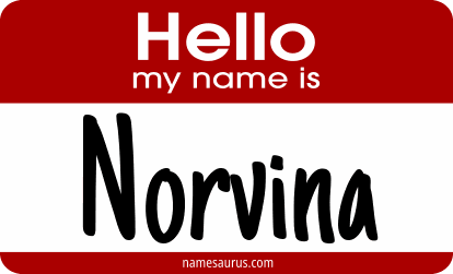 Hello my name is Norvina png download