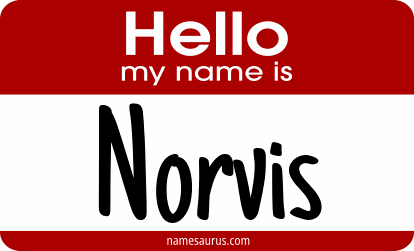 Hello my name is Norvis png download