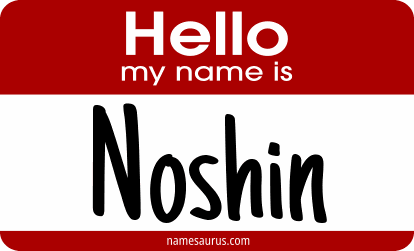 Hello my name is Noshin png download