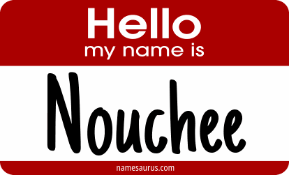 Hello my name is Nouchee png download