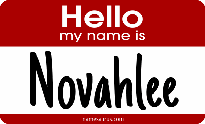 Hello my name is Novahlee png download