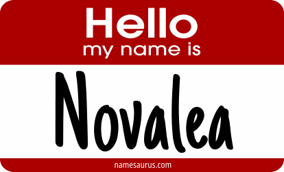 Hello my name is Novalea png download
