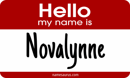 Hello my name is Novalynne png download