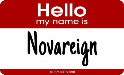 Hello my name is Novareign png download