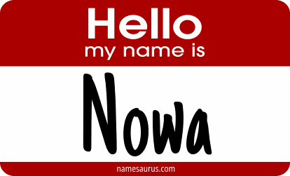 Hello my name is Nowa png download