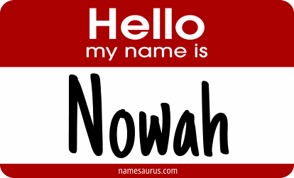 Hello my name is Nowah png download