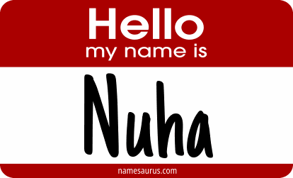 Hello my name is Nuha png download