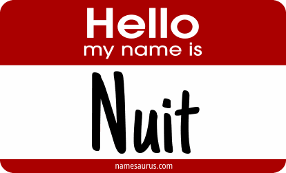 Hello my name is Nuit png download