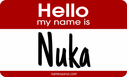 Hello my name is Nuka png download
