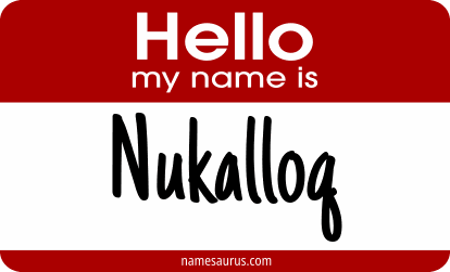 Hello my name is Nukalloq png download