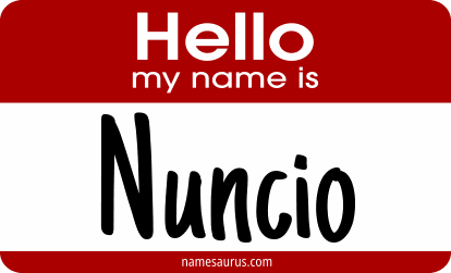 Hello my name is Nuncio png download
