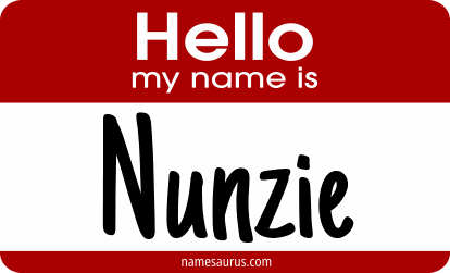 Hello my name is Nunzie png download