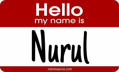 Hello my name is Nurul png download