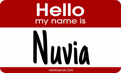 Hello my name is Nuvia png download