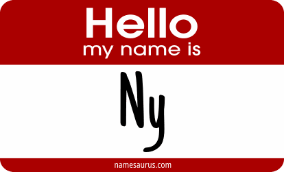 Hello my name is Ny png download