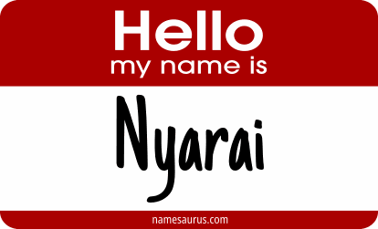 Hello my name is Nyarai png download