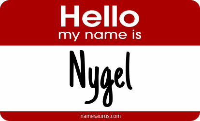 Hello my name is Nygel png download