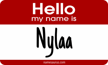 Hello my name is Nylaa png download
