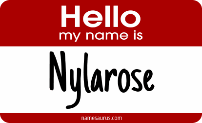 Hello my name is Nylarose png download