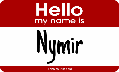 Hello my name is Nymir png download