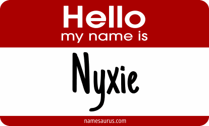 Hello my name is Nyxie png download