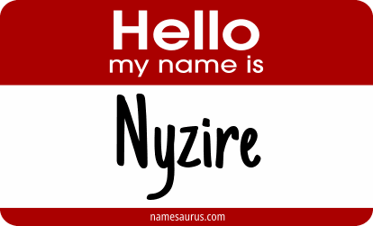 Hello my name is Nyzire png download