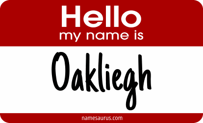 Hello my name is Oakliegh png download