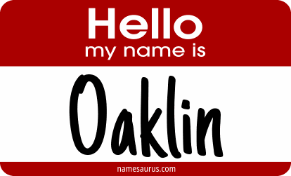 Hello my name is Oaklin png download