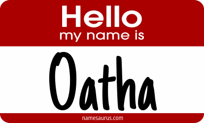 Hello my name is Oatha png download